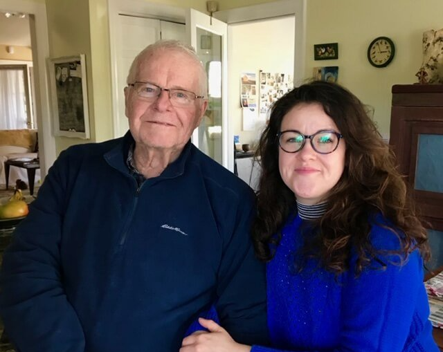 Companion Care Wilmington NC Client and Caregiver