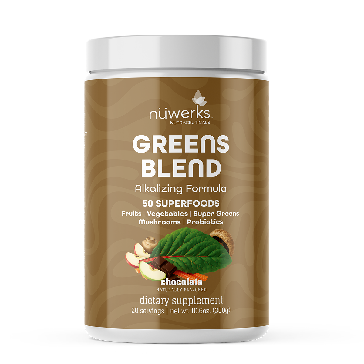 Nüwerks™ Greens Blend - Chocolate