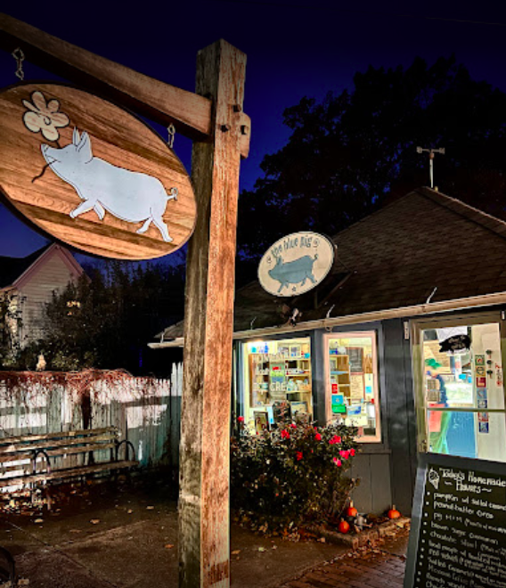 Blue Pig