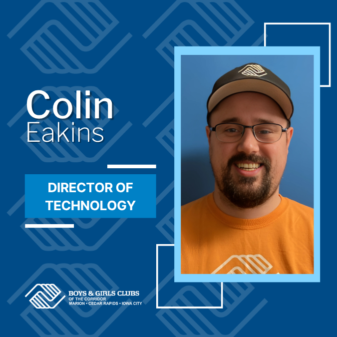 Colin Eakins - Director of Technology - BGC of the Corridor Colin Eakins - Director of Technology - BGC of the Corridor