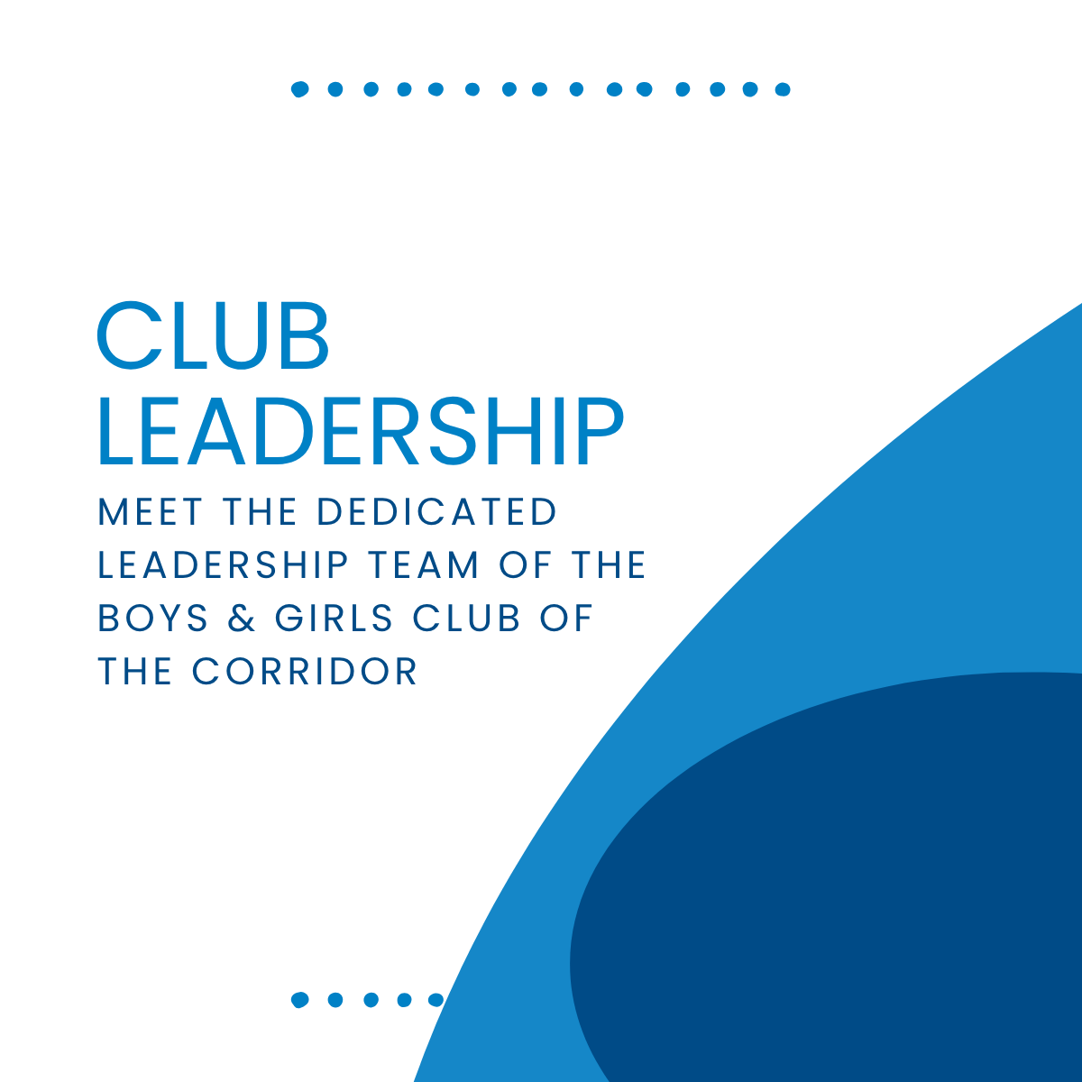 Club Leadership Club Leadership