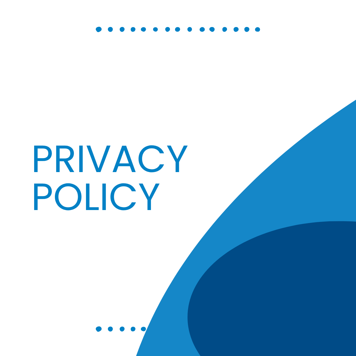 Privacy Policy Privacy Policy