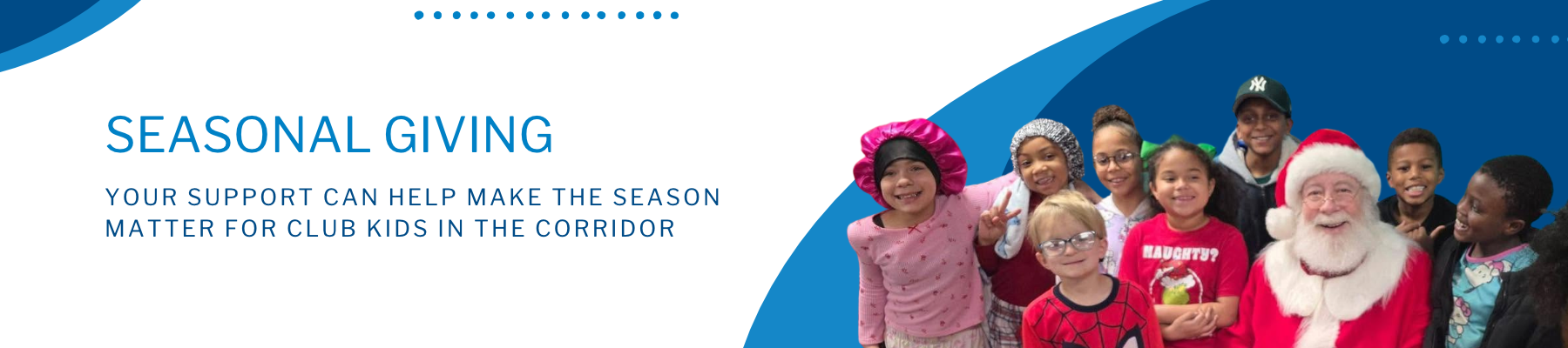 Seasonal Giving Seasonal Giving