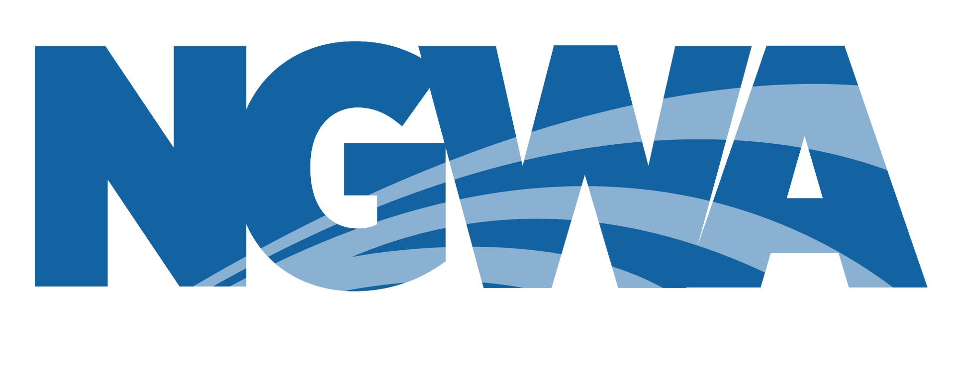 NGWA logo in blue and white with a swoosh through the letters