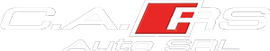 Logo di Fires Auto Sales con una F stilizzata rossa e scritte argentate su sfondo bianco.