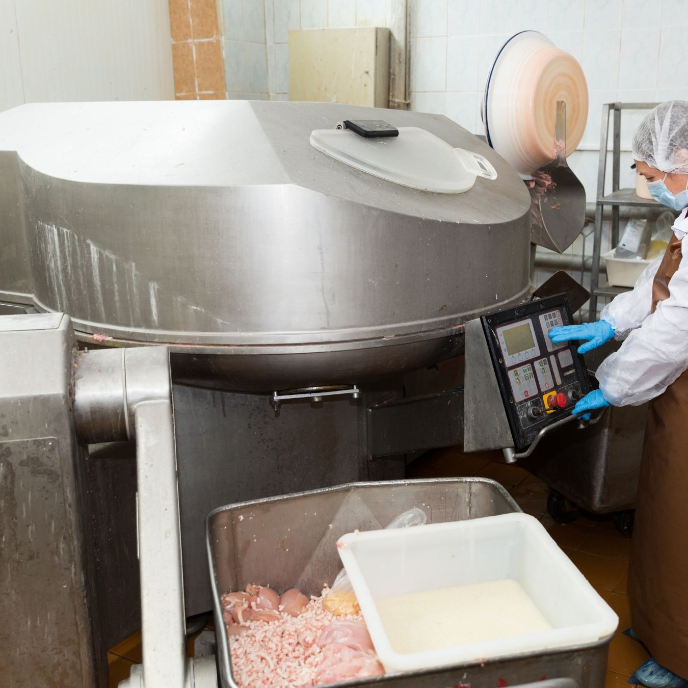 Single Industrial Meat Mincer Plate