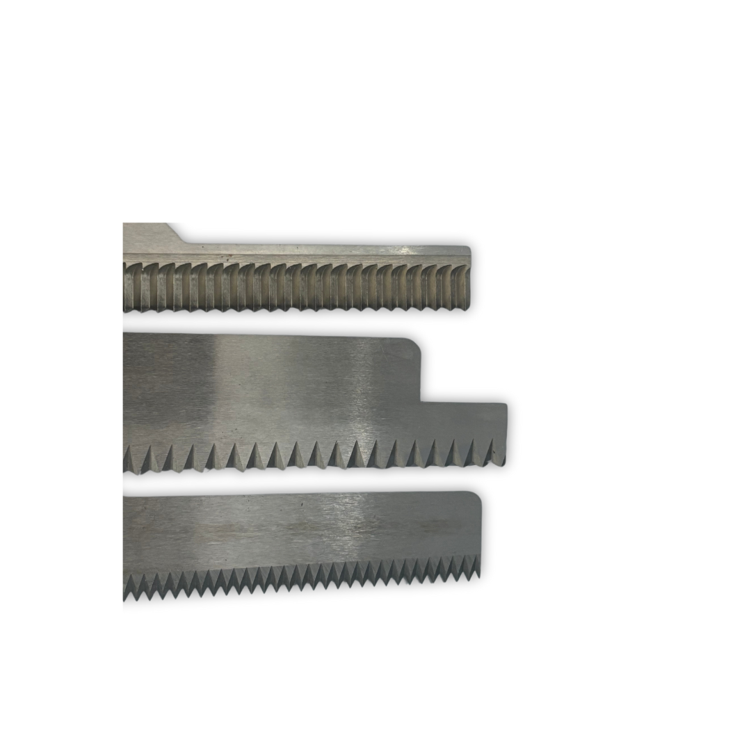 Different profile serrated blades