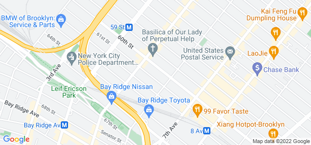 Map of business location