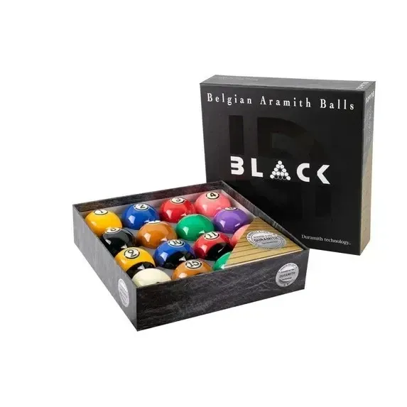 Box of colorful Belgian aromatic balls candy with a black “BLACK” box behind it