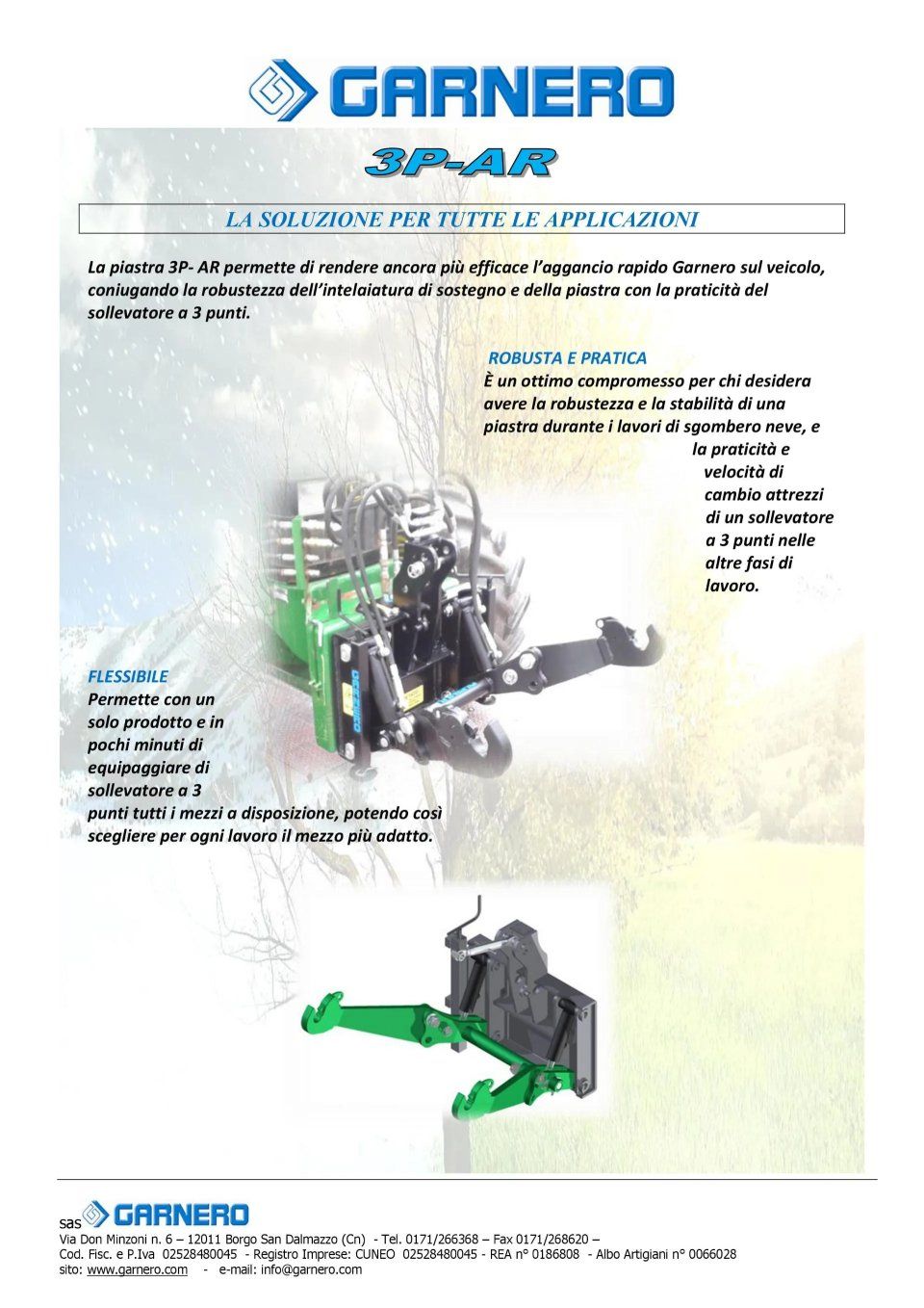 Locandina informativa Garnero