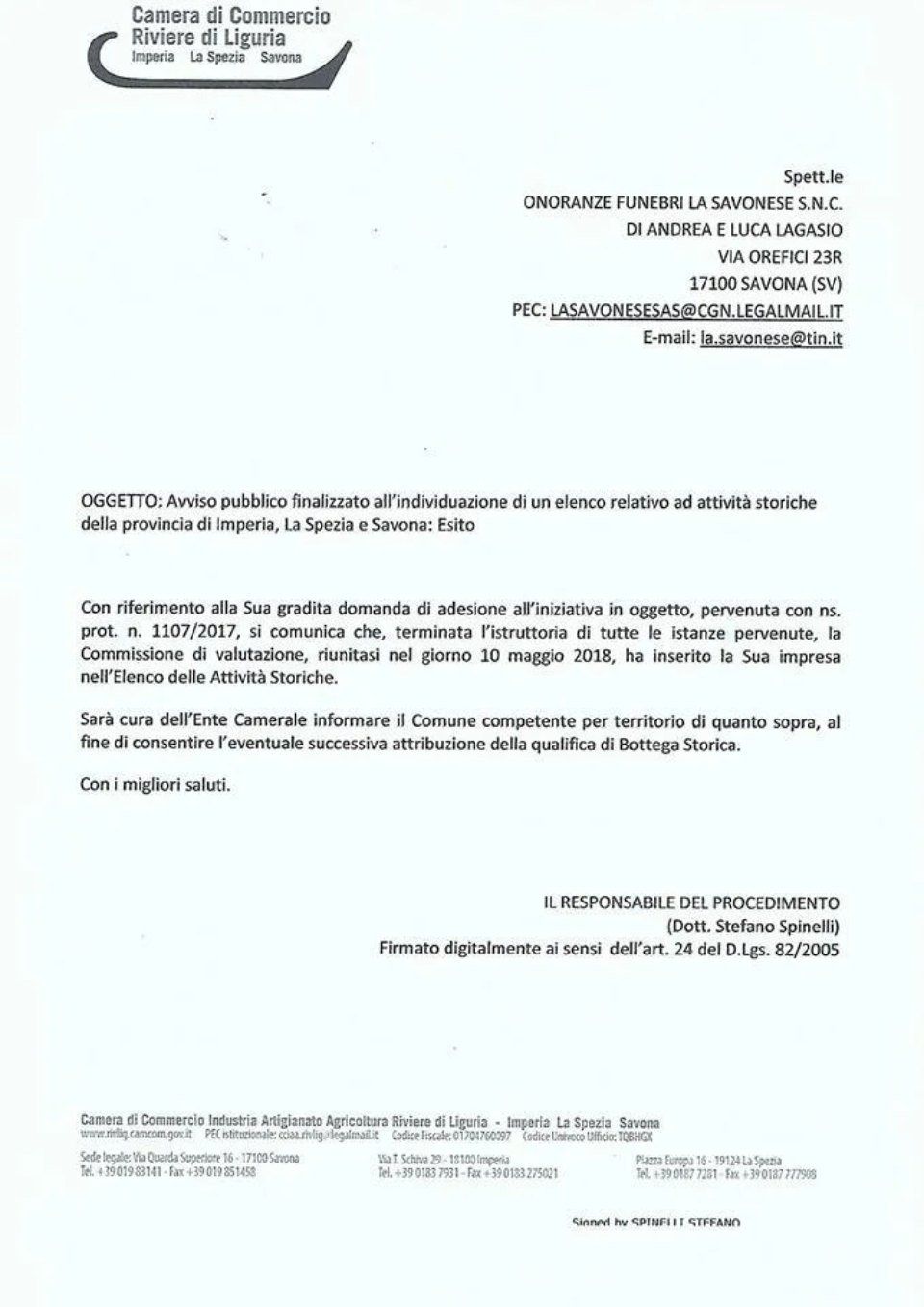 Camera di commercio