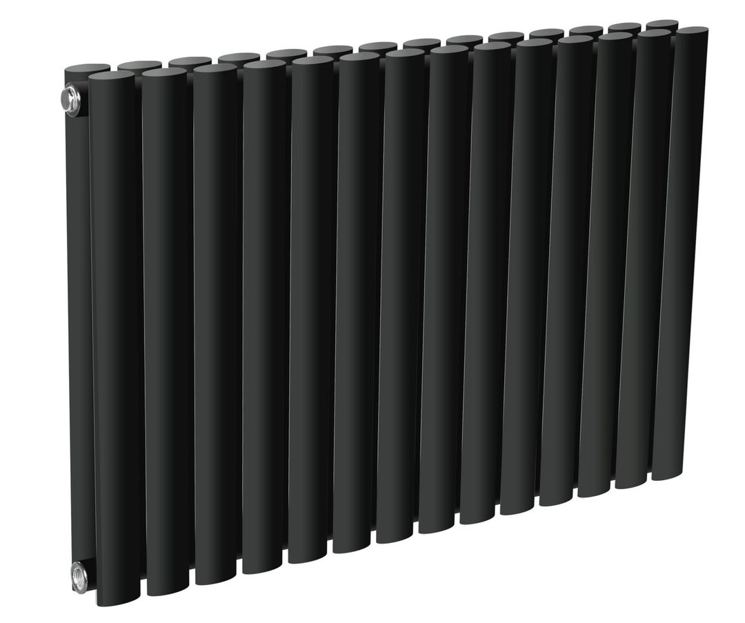 Ellipse oval tube electric designer radiator