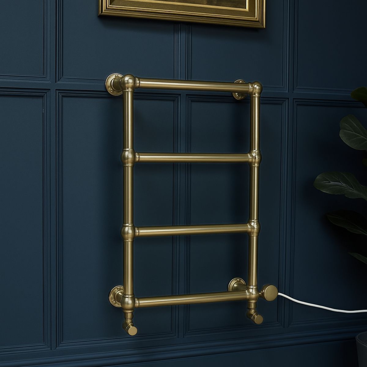 Midas brass finish towel rail Midas brass finish towel rail