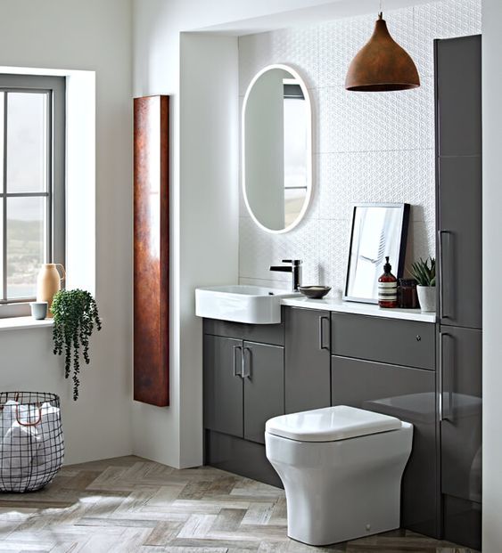 Copper electric radiator