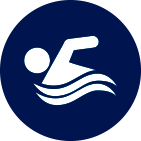 rooftop pool icon.
