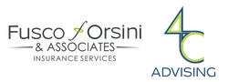 Fusco Orsini & Associates Insurance Services and 4C Advising logos on white background