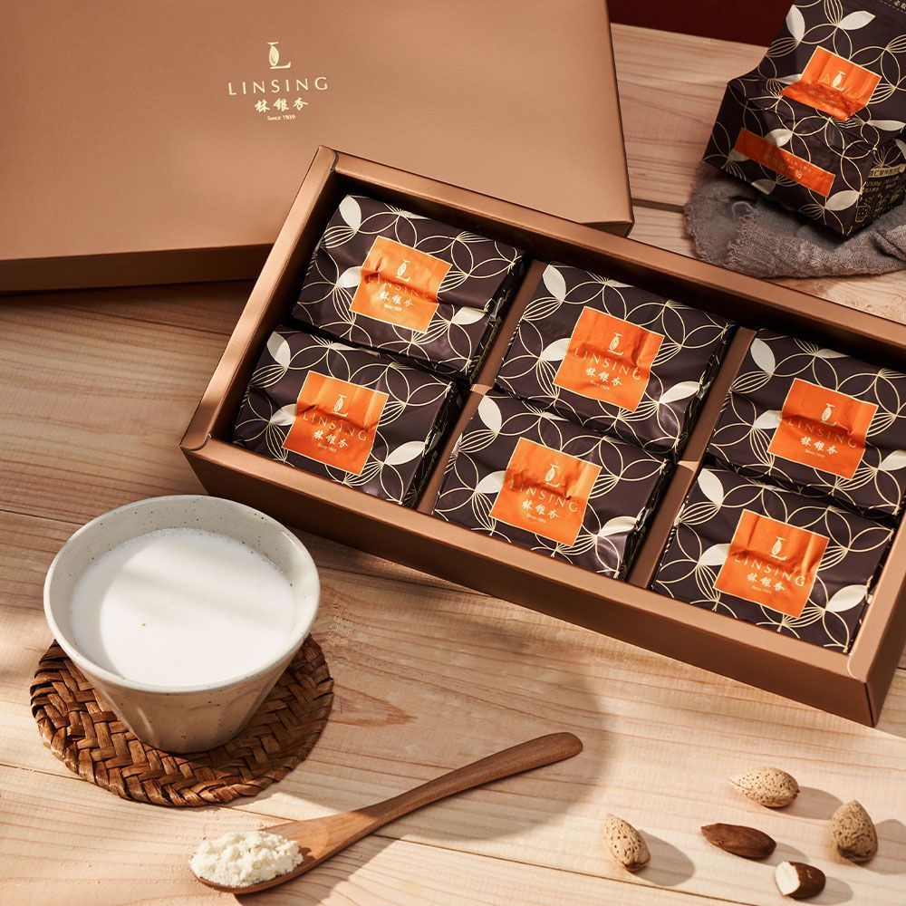 《LINSING 林銀杏官方直營》 經典杏仁粉600g(100g x 6包)