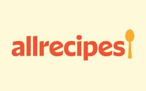 A logo for all recipes with a spoon in the middle.