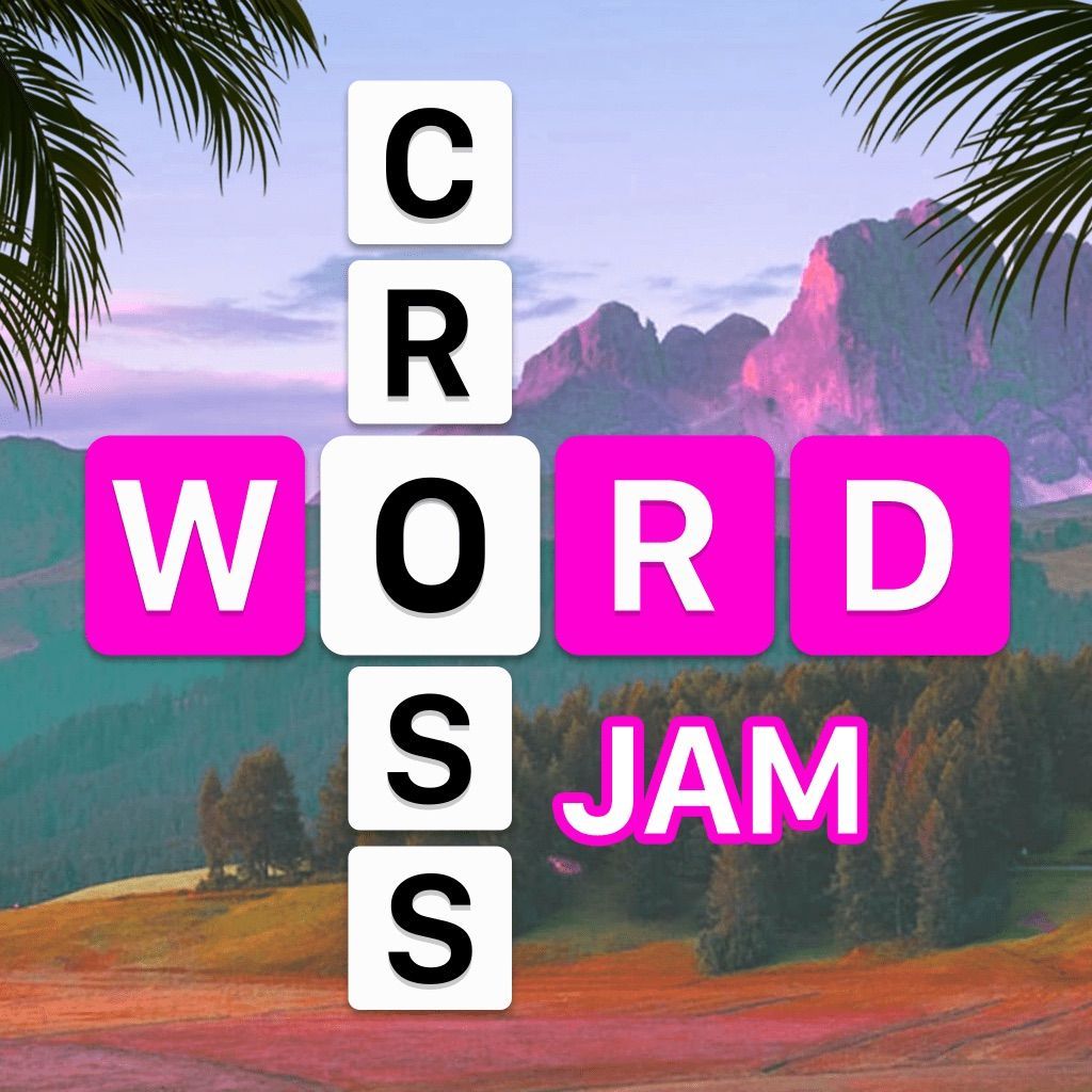 The word jam app has a picture of a mountain in the background.