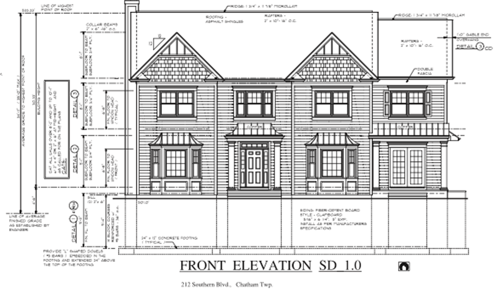 212 Southern Blvd blueprint
