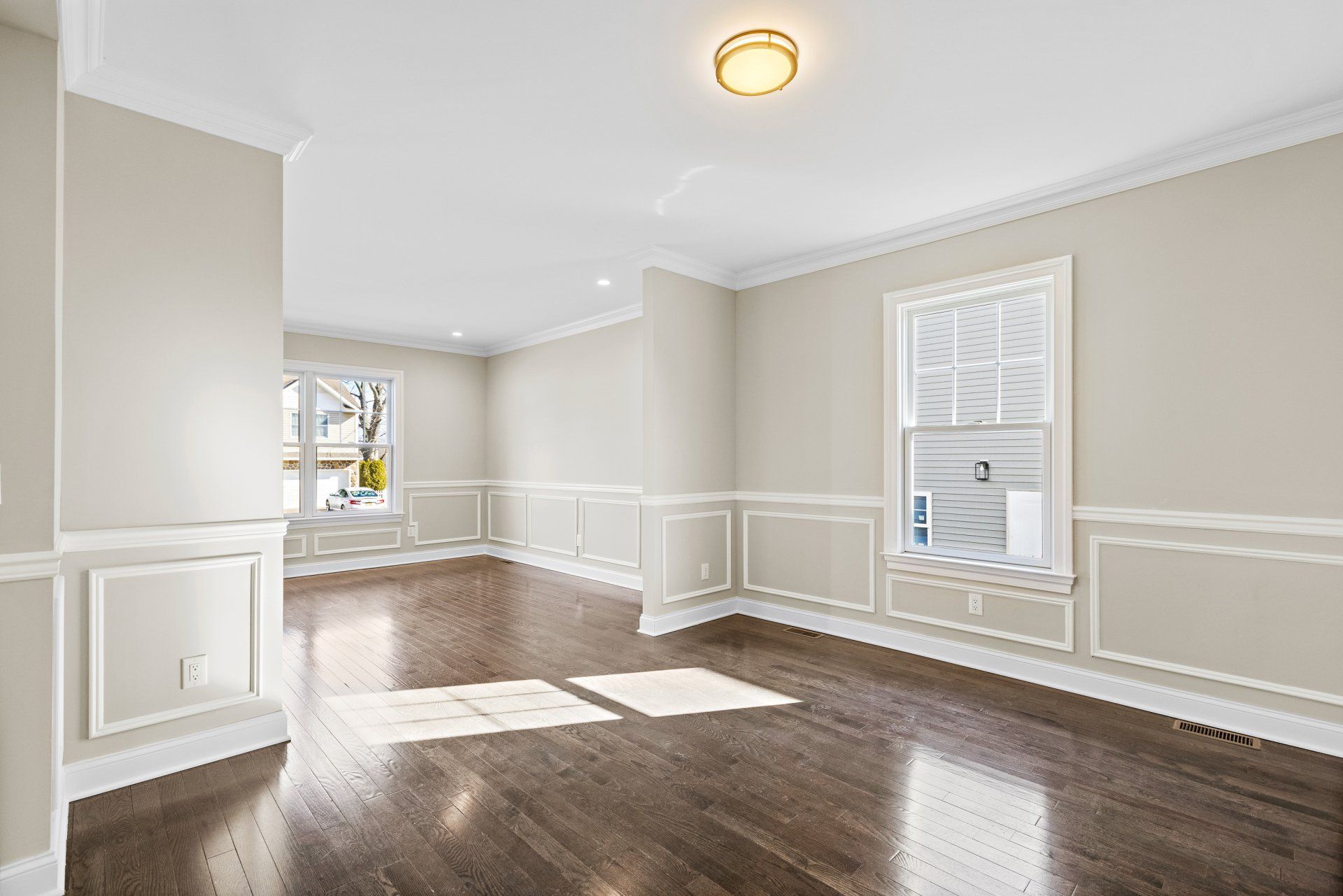 upstairs room with window