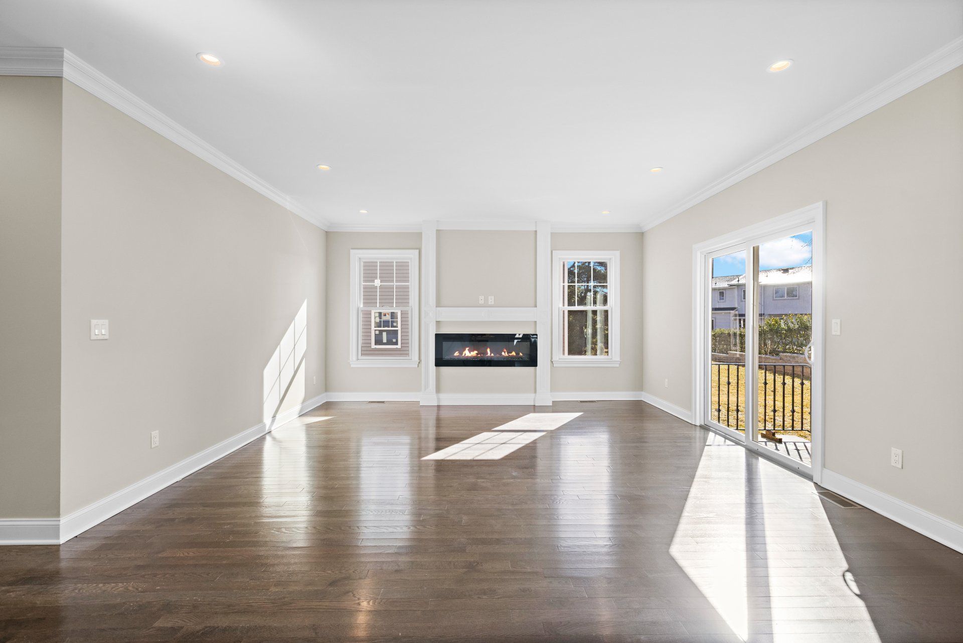 fireplace room