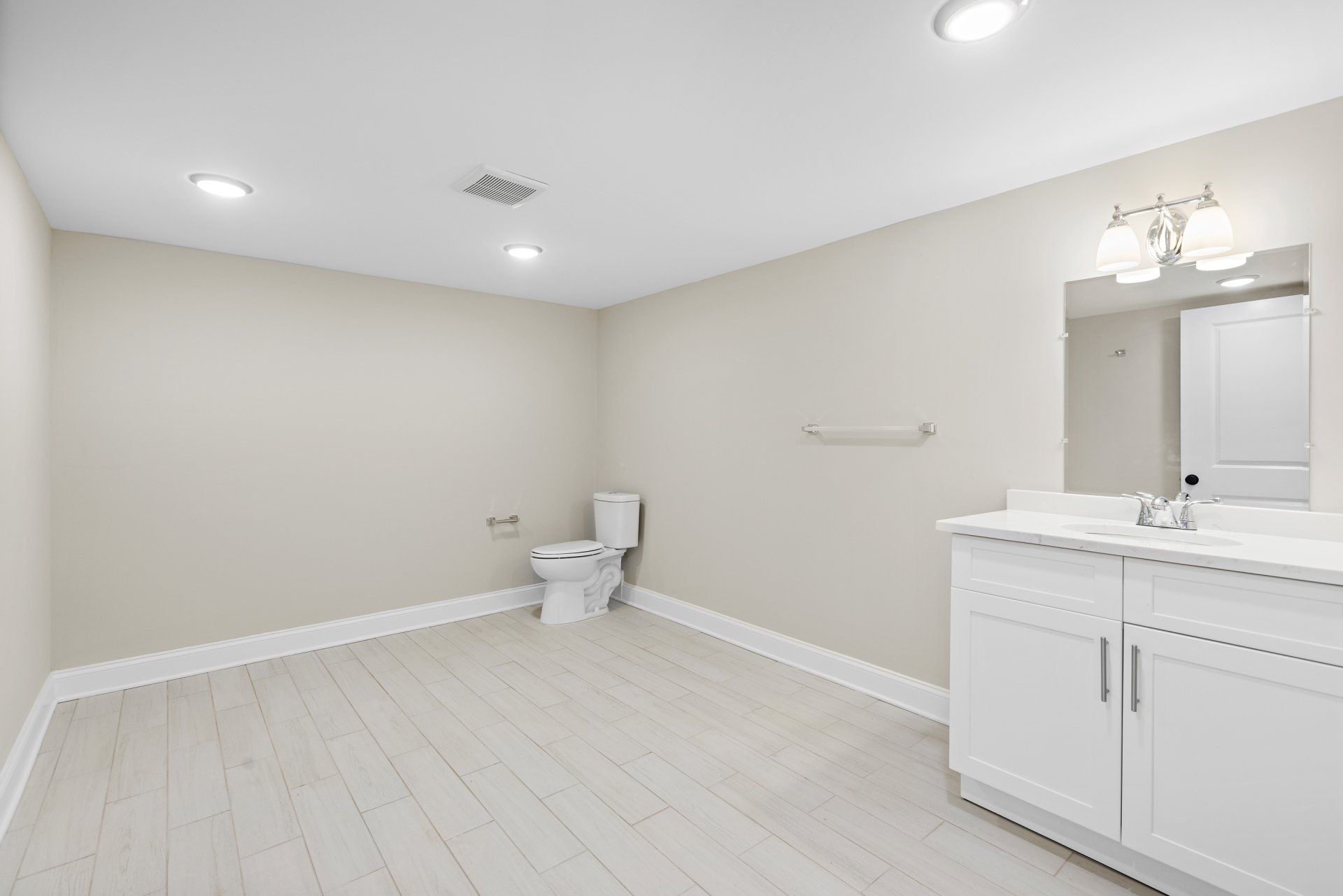 upstairs bathroom with white sink