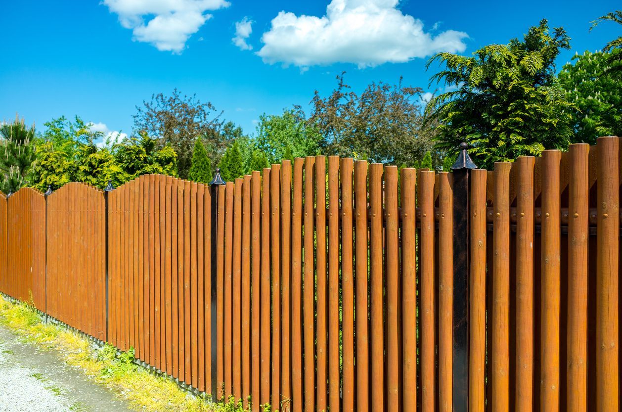 New aluminum fence