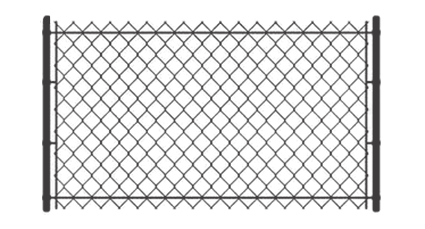 CHAIN LINK FENCE ICON