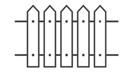 VINYL FENCE ICON