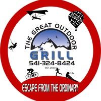The Great Outdoor Grill logo featured with Resistance Wine Company, Ashland Oregon