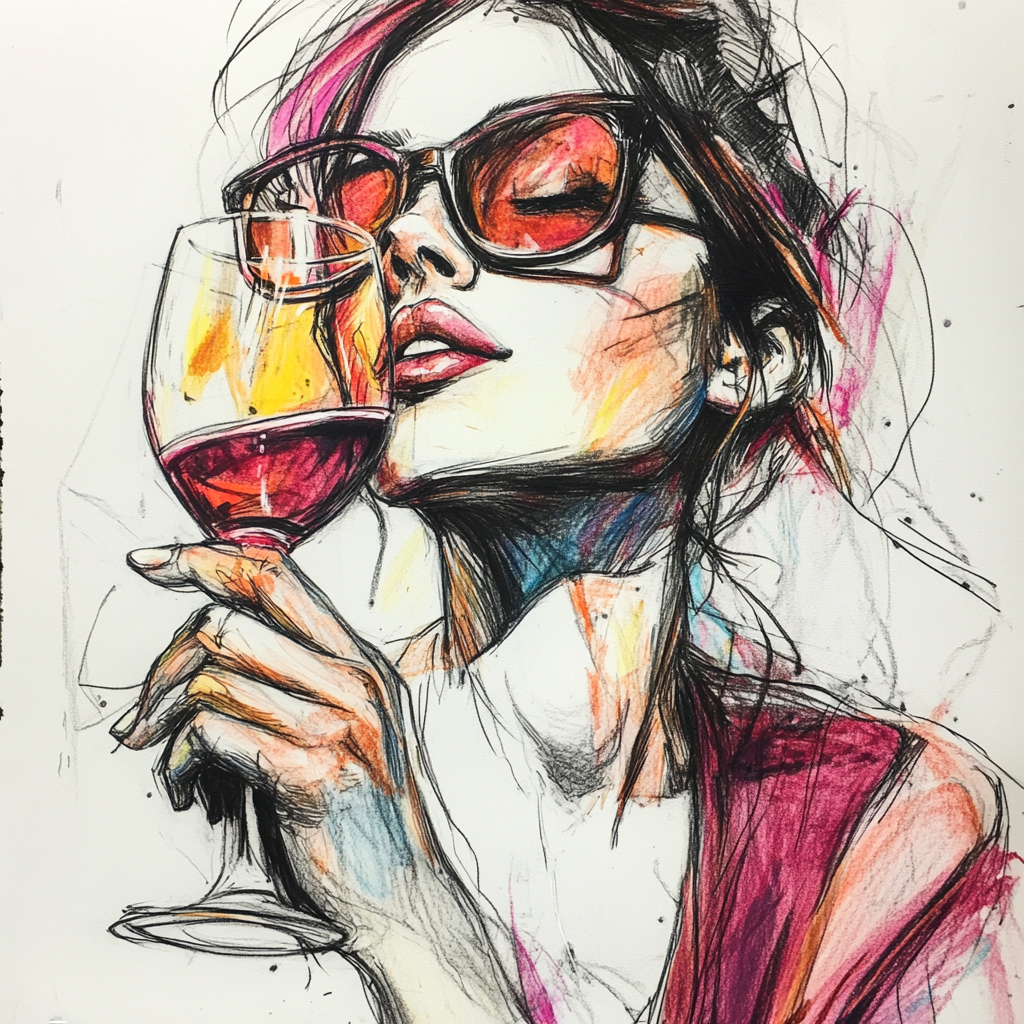 Barrels on Wine Tasting