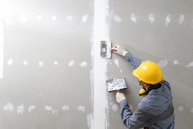 Drywall patching and prep