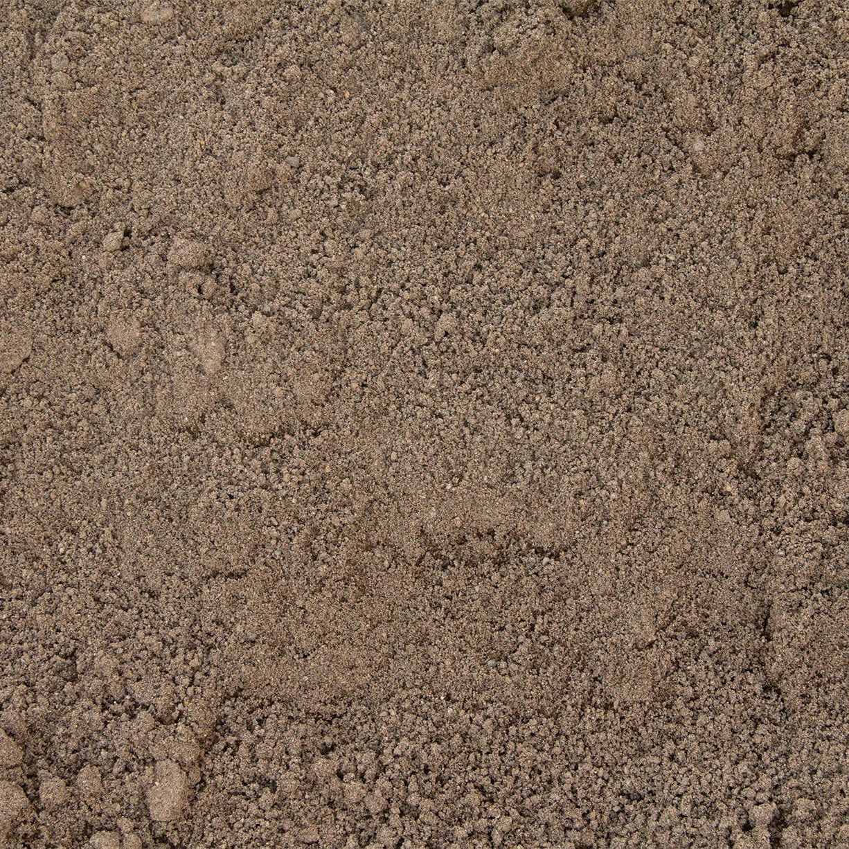 Close-up of brown, coarse sand or soil texture