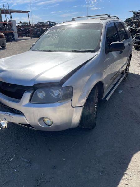 STOCK NO 9125: 8/2004 FORD TERRITORY SX AUTO 4LTR BARRA 6CYL PETROL RWD WAGON SILVER