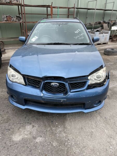 STOCK NO 8531: 7/2007 SUBARU IMPREZA GG 2 LTR EJ20 WAGON AUTOMATIC AWD