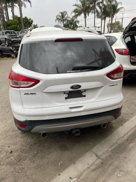 STOCK NO 8941:3/2015 FORD KUGA TF 2LTR T/DIESEL AUTO WAGON AWD WHITE WAGON