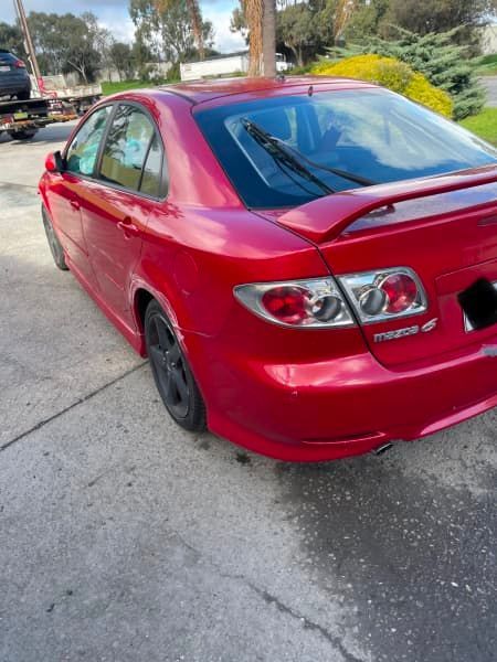 STOCK NO 8855: 2003 MAZDA 6 GG 2.3LTR L3-VE 4CYL 5SPD MANUAL H/BACK
