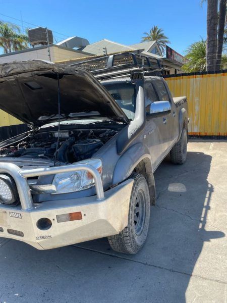 STOCK NO 9115: 4/2008 MAZDA BT-50 UN 3LTR WEAT TURBO DIESEL MANUAL 4WD DUAL CAB GREY