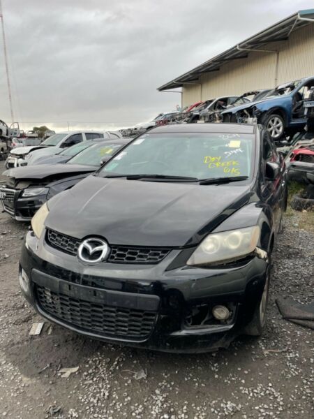 STOCK NO 8674: 6/2007 MAZDA CX7 ER 2.3LTR T/PETROL 4CYL AUTO WAGON BLACK