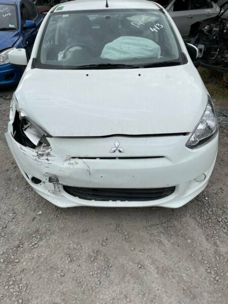 STOCK NO 8509: 7/2014 MITSUBISHI MIRAGE LA 1.2 LTR AUTO 3 CYL PETROL HATCHBACK