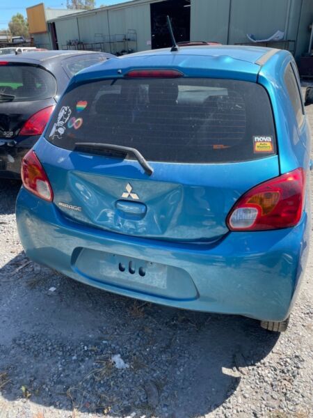 STOCK NO 8621:8/2014 MITSUBISHI MIRAGE LA 1.2 LTR AUTO 3 CYL 5DR HATCHBACK