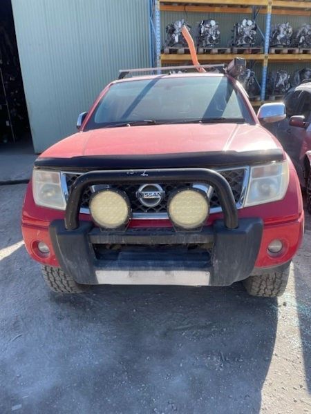 STOCK NO 9129: 1/2008 NISSAN NAVARA D40 SPANISH BUILT MANUAL 2.5LTR DUAL CAB