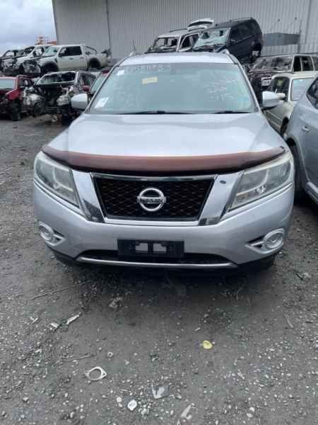 STOCK NO 9042: 8/2013 NISSAN PATHFINDER R52 3.5L AUTO CVT FWD WAGON SILVER