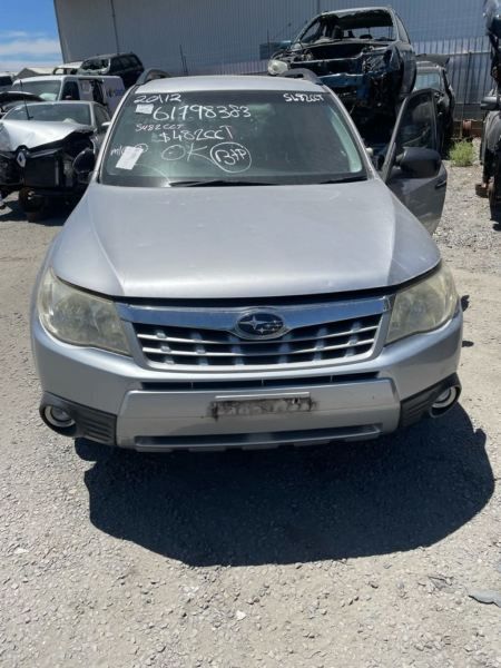 STOCK NO 9106: 6/2012 SUBARU FORESTER SH 2.5 LTR FB25A AUTO PETROL AWD
