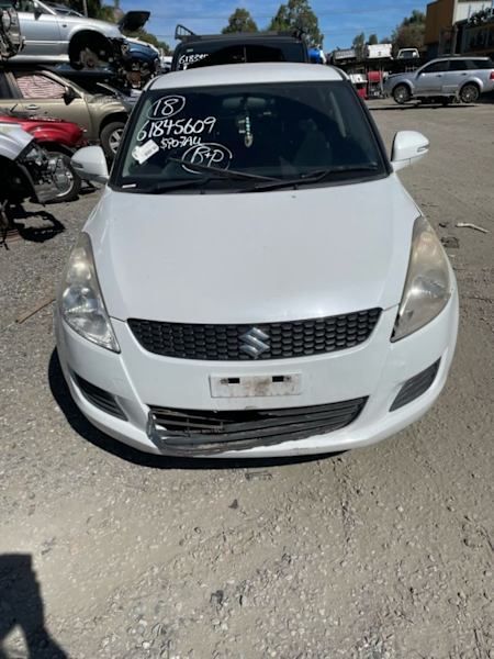 STOCK NO 9127: 11/2010 SUZUKI SWIFT FZ AUTO 1.4LTR K14B 4CYL H/BACK FWD WHITE