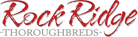 Red, stylized script reads