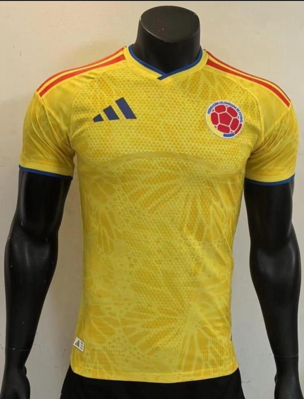 CAMISETA DE COLOMBIA AMARILLA 2026 calidad 1.1