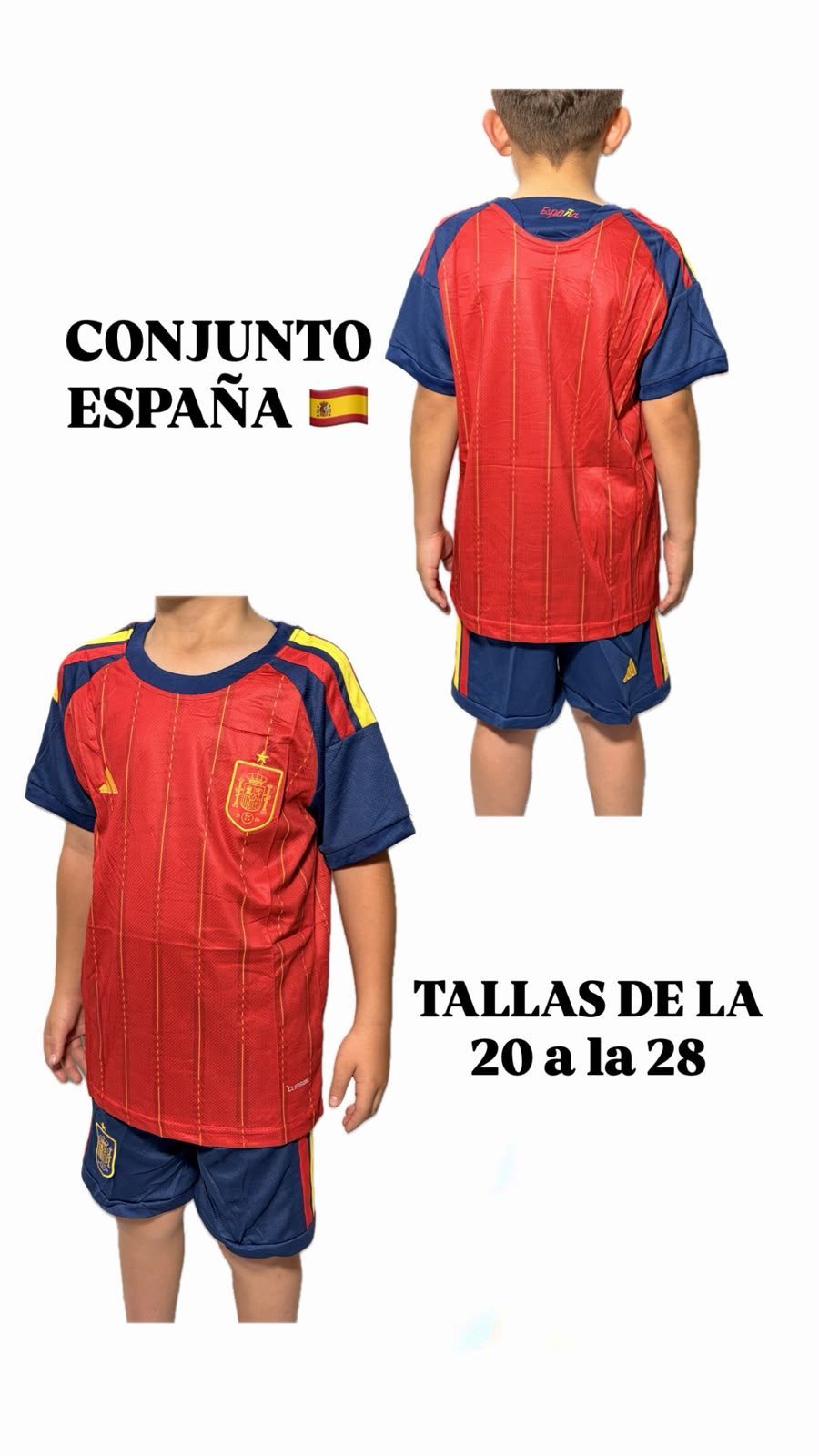 CONJUNTO SELECCION ESPAÑA