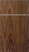 A close up of a piece of wood with a line going through it.